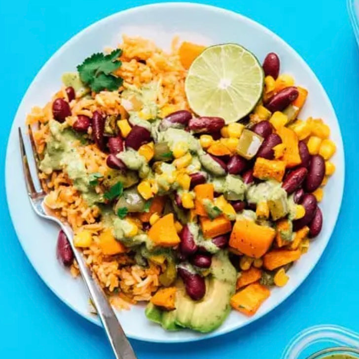 Veggie & Spanish Rice Bowl