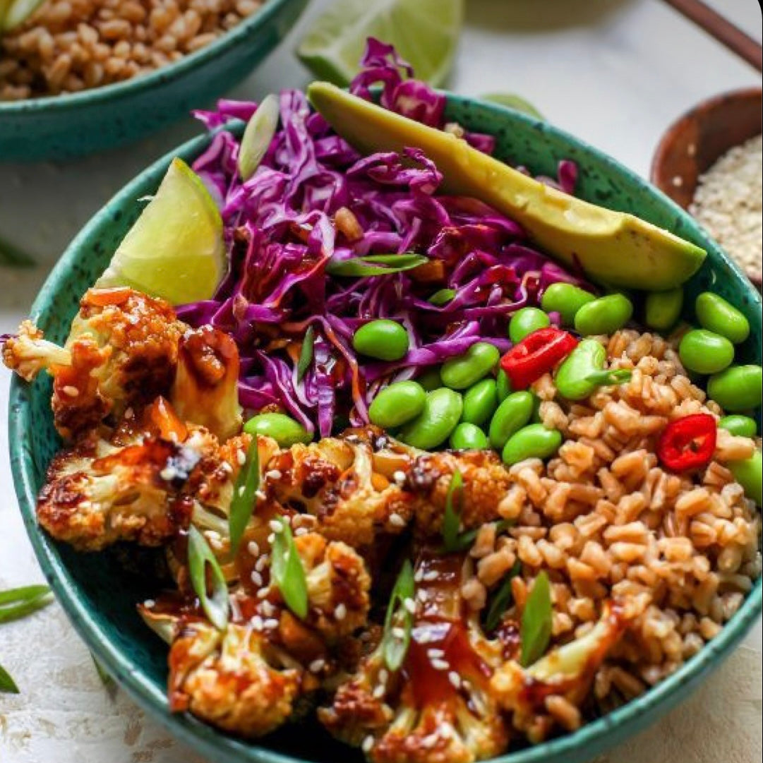 Teriyaki Cauliflower Power Bowl