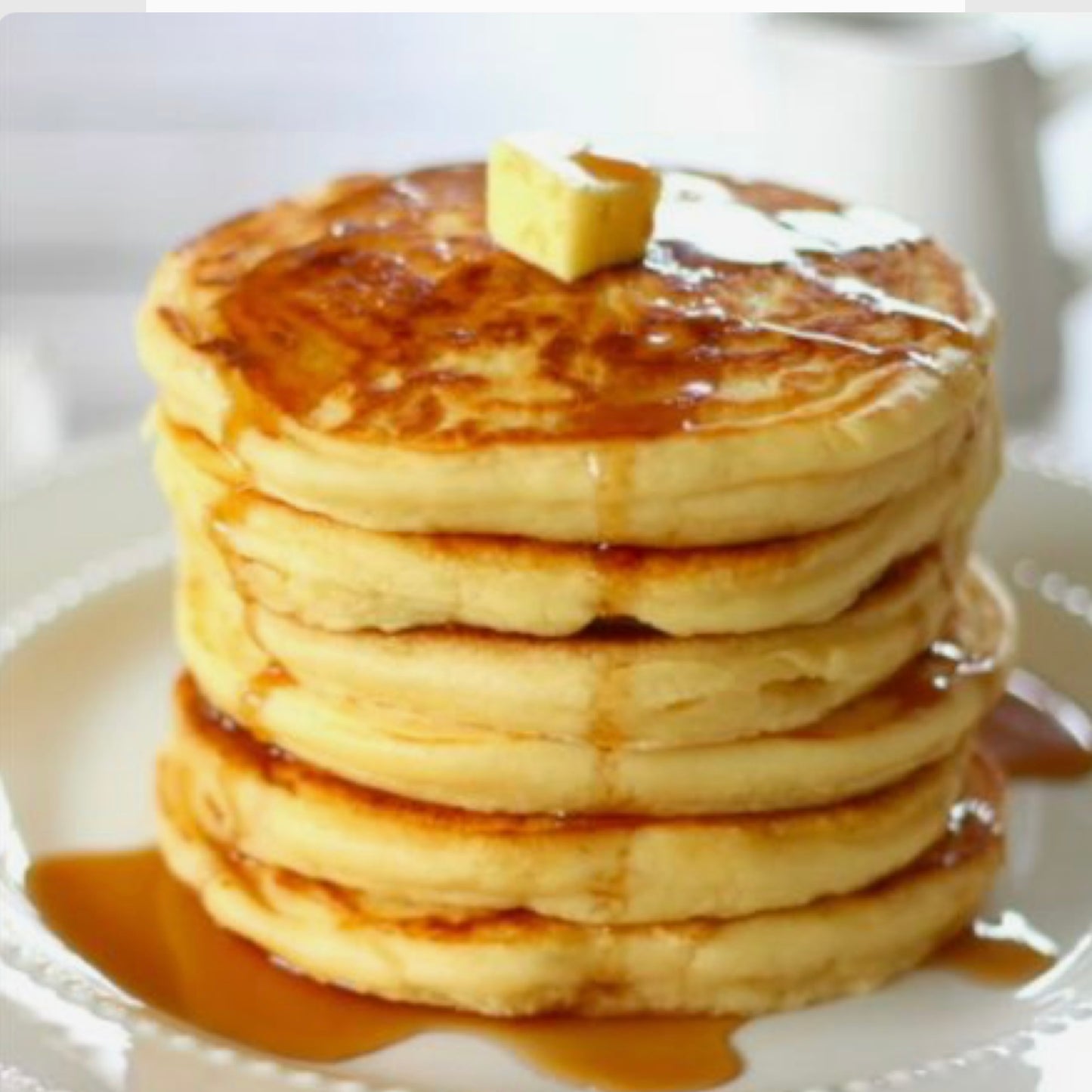 GF & Vegan Pancakes w/ Fruit