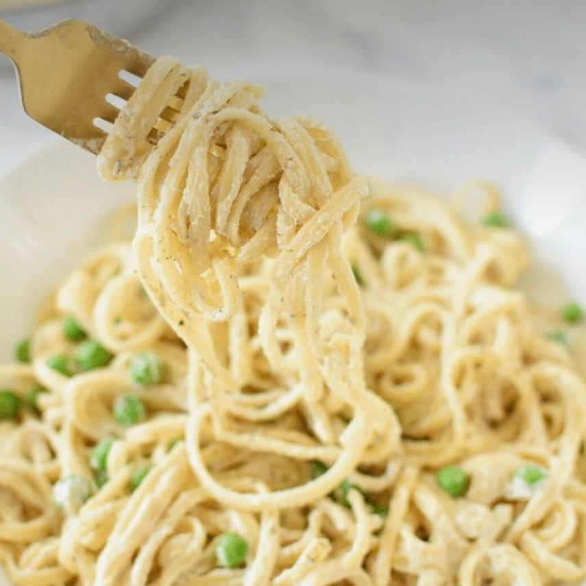 Vegan Chicken Alfredo